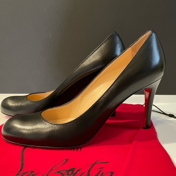 Christian Louboutin Shoes - Louboutin Simple Pump 85 Black